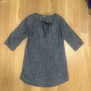 Lilla P Blue Tunic Dress Medium